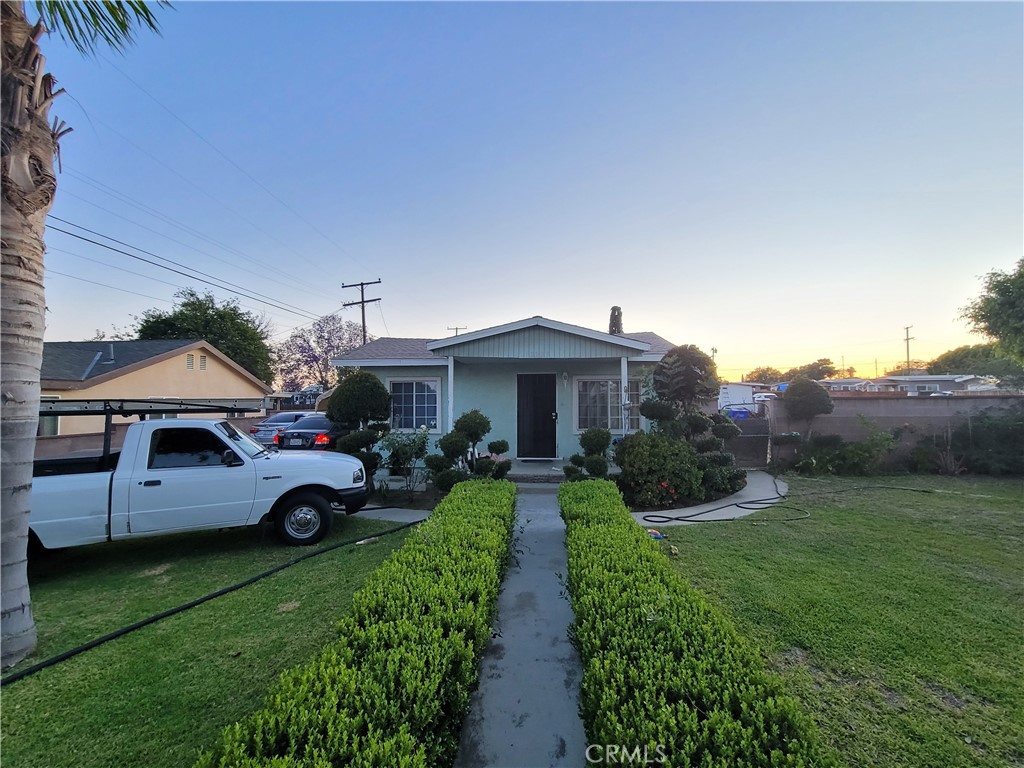 Opportunity knocks in this quaint South Whittier / La Mirada adjacent community.  This 2 bedroom / 1 bath charmer with a bonus detached granny unit with a 3/4 bath rests on a LARGE & WIDE 10,180 sf lot.  Zoned for multiple units so tons of development potential here (Buyer to verify with County re buildability etc.).  Property also has a permitted (per seller) detached 220 sf storage shed located at the rear of the property.  If you love gardening, here's your opportunity to plant all the trees and plants you've always wanted to.  Or if you love entertaining/hosting guests, here's your chance to design the outdoor entertainers pad you've always dreamt of.  Possibilities are endless.  Property is located less than 1 mi to the Metrolink Orange County Line & Metrolink 91 Perris Valley Line & .1 mi from several bus lines.