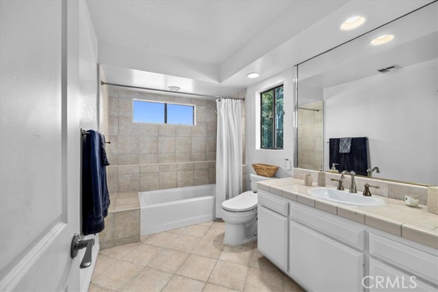 Primary Bathroom with shower and tub.