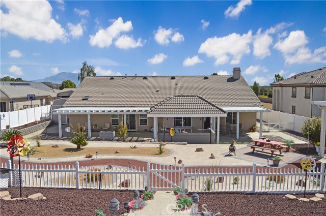 Attractive, Low-Maintenance, Drought-Tolerant Back Yard is an Entertainer's Delight!