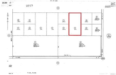 0 Ave X + 175th St.E, Palmdale, California 93591, ,Land,For Sale,0 Ave X + 175th St.E,CRPW23183019