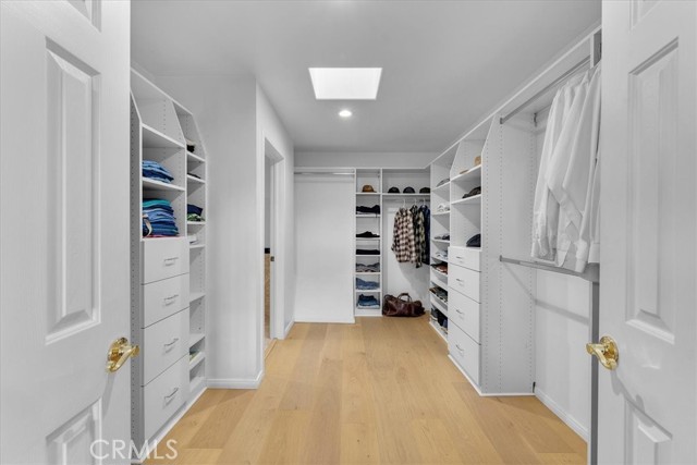 Large walk in closet in the primary suite