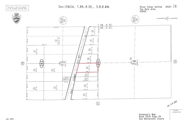 Detail Gallery Image 1 of 1 For 57419 National Trails Hwy, Newberry Springs,  CA 92365 - – Beds | – Baths