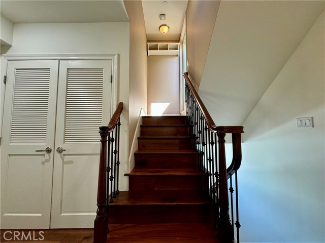 Stair to the Rooftop Deck