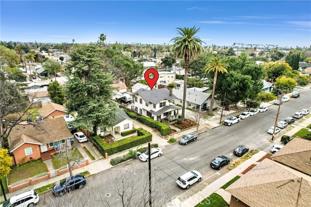 Drone view of the home