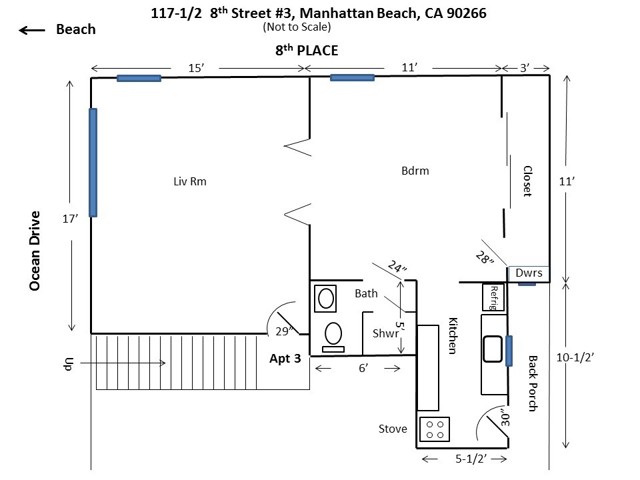 117 8th Street, Manhattan Beach, California 90266, ,Residential Income,For Sale,8th,SB25049784