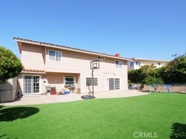 Private Backyard with Patio & Artificial Turf