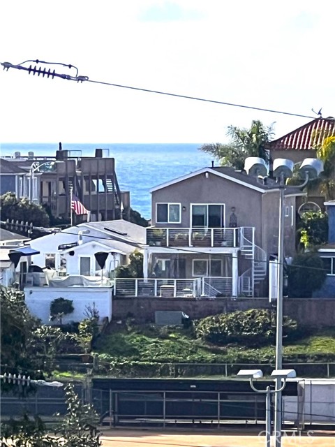 Ocean view from the rooftop deck