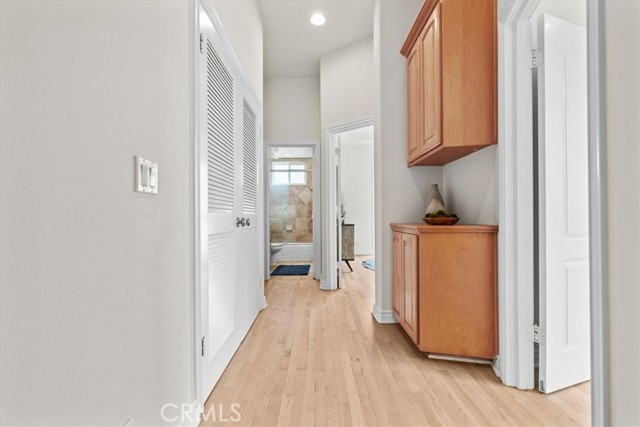 Entry Level Hallway Laundry Closet