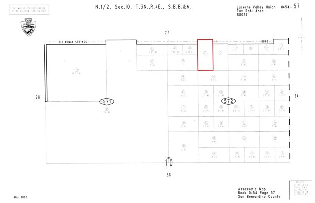 Detail Gallery Image 41 of 41 For 51199 Old Woman Springs, Johnson Valley,  CA 92285 - – Beds | – Baths