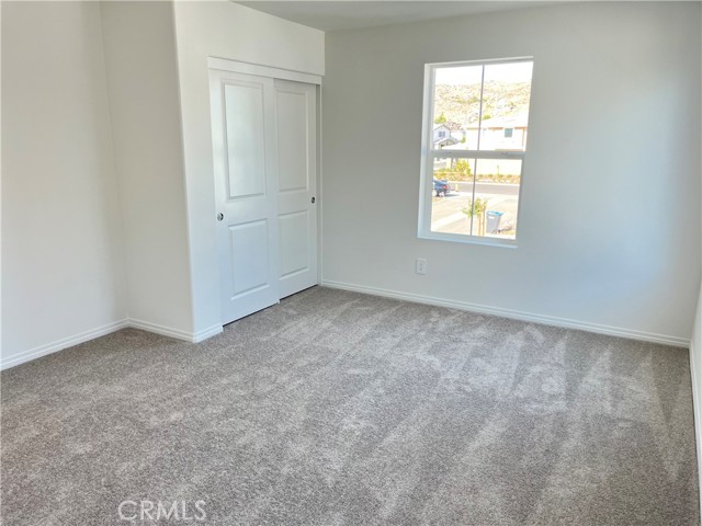 Second bedroom facing closet