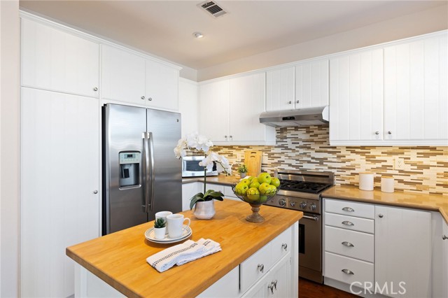 Remodeled kitchen with island