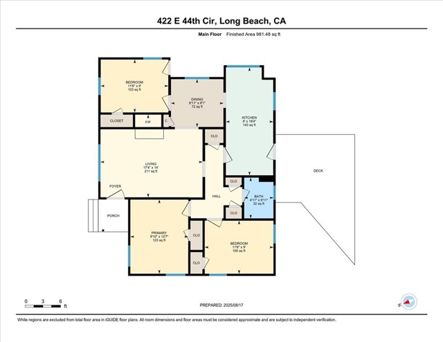 Detail Gallery Image 42 of 43 For 422 E 44th Cir, Long Beach,  CA 90807 - 3 Beds | 1 Baths