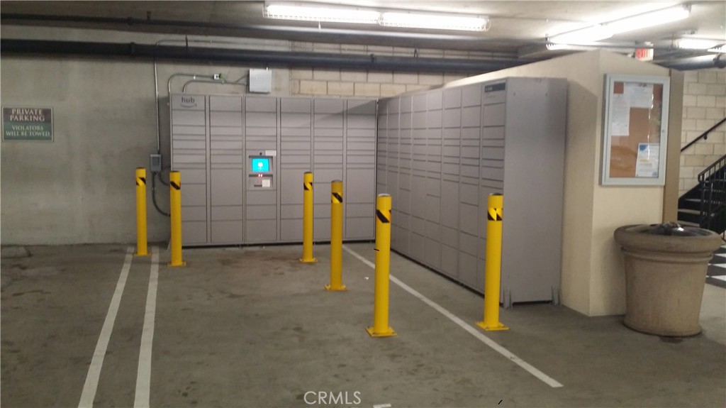 Amazon locker area