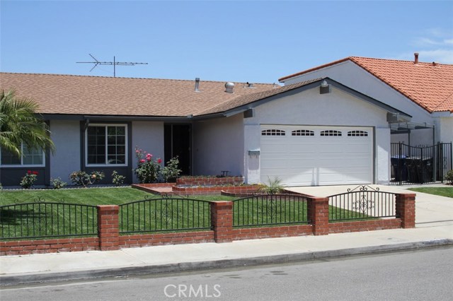 10191 Finchley Avenue Westminster, California Move in Ready! Located in the most sought out neighborhood,steps away from Post Elementary School,Bowling Green Park,centrally located between the 22 & 405 freeways & a short drive away from the Little Saigon Mall, local markets & shopping centers. This single story home has 3 bedrooms, 2 bathrooms with over 1300 sqft. Through the double entry doors, step down to the large open living room with modern laminate flooring,fireplace and french windows overlooking the lush garden.Towards the right of the home is the remodeled kitchen & dining room;custom cabinets allowing for plenty of storage; 2 ceiling-to-floor pantries, stainless appliances, granite counter-tops and white modern tiles that compliment the homes custom paint .The patio door leads to the large backyard with proportionate grass & concrete areas with mature fruit trees ready to be harvested. Bedrooms are all located to the left of the house.Master Bed has large mirrored closet,large sliding glass door which leads to the backyard and an in-suite bathroom with newer vanity,stand up shower and plenty of storage space for your bathroom necessities.The hallway leading to the bedrooms has a coat closet and an additional linen closet perfect for storage.Washer and dryer are located in the large, dry-walled,2 car garage with direct access from the kitchen. Garage is currently manicured into a space perfect for games, a personal gym or crafting. Home is fully equipped with central air and furnace. Move in today!