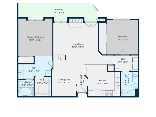 Detail Gallery Image 34 of 34 For 5420 Sylmar Ave #105,  Sherman Oaks,  CA 91401 - 2 Beds | 2 Baths