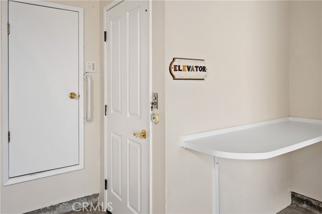 Elevator access from the garage to the Main level.