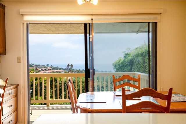 Breakfast nook with Ocean View