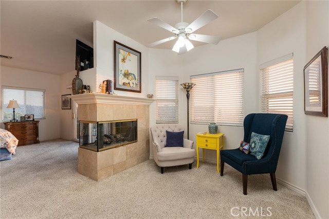 Sitting Area With Fireplace