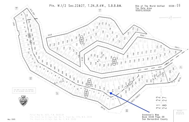 Detail Gallery Image 8 of 8 For 828 Big Oak Rd, Crestline,  CA 92325 - – Beds | – Baths