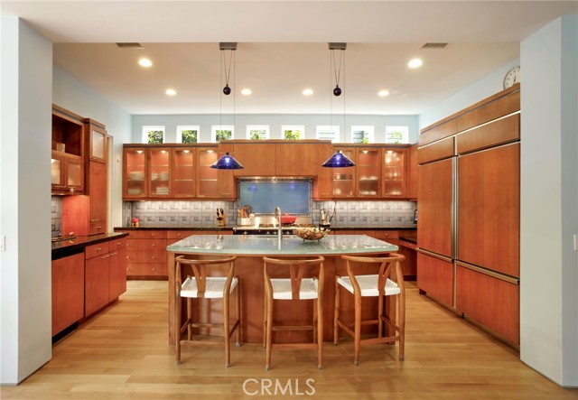 You will love to entertain from this kitchen.
