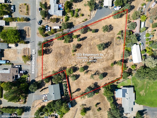 123 Edgemont Drive, Oroville, California 95966, ,Land,For Sale,123 Edgemont Drive,CRSN23162239