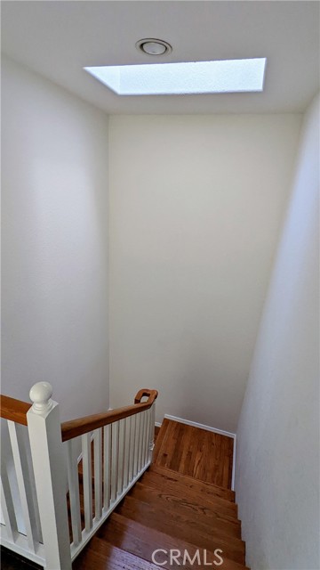 Skylight over stairwell