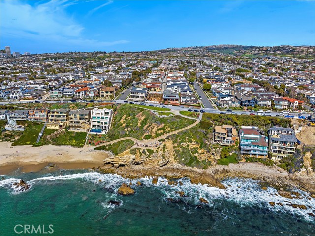 Ariel view of walkway from Inspiration Point to Big Corona Beach