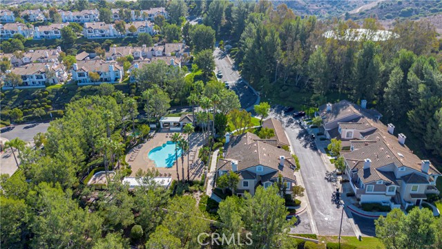 aerial view of community