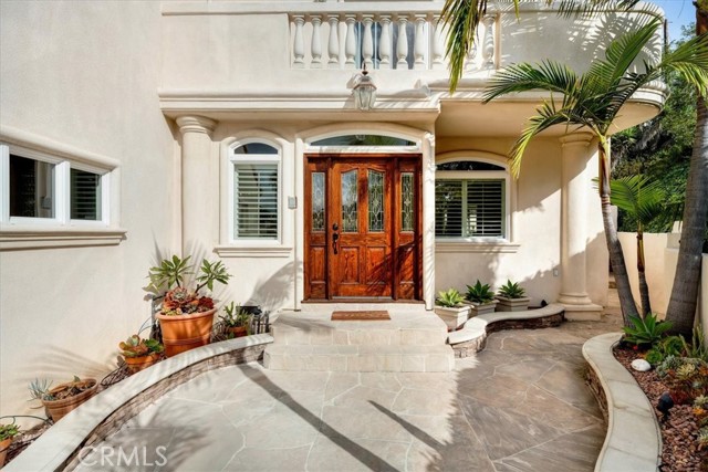 Gated Courtyard Entry