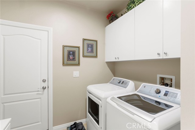 Direct access from garage into laundry room