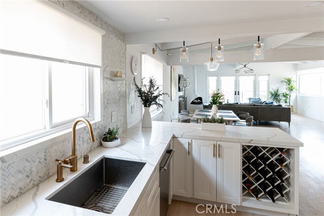 Kitchen toward the Dining Area