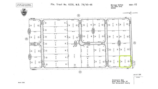 62940505 Reche Road, Landers, California 92285, ,Land,For Sale,62940505 Reche Road,CRHD22105786