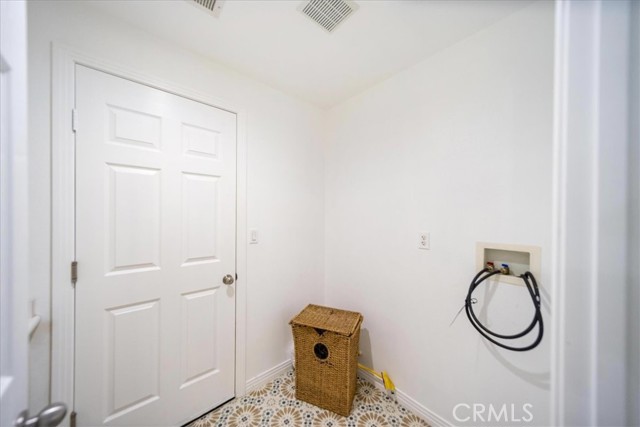 Indoor Laundry Area