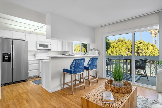 Open plan kitchen and family room