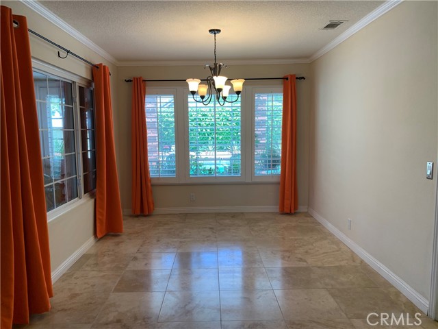 formal dining area