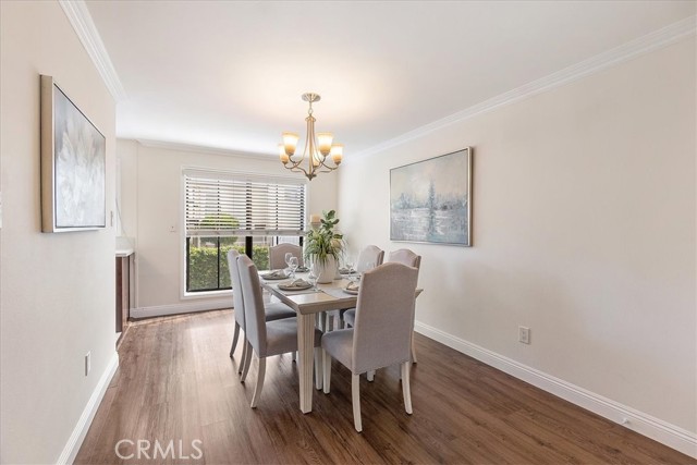 Dining room, view from Living room/entry