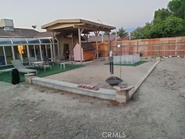 Sunroom from outside