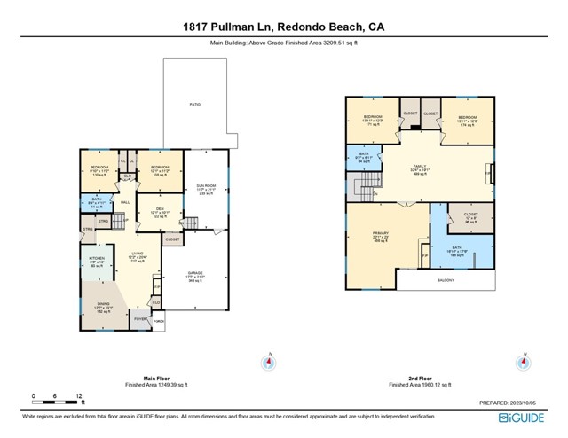 1817 Pullman Lane, Redondo Beach, California 90278, 6 Bedrooms Bedrooms, ,3 BathroomsBathrooms,Residential,Sold,Pullman,SB23183953