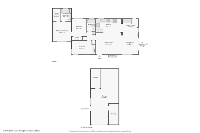 Detail Gallery Image 28 of 28 For 346 W North Shore Dr, Big Bear City,  CA 92314 - 3 Beds | 2 Baths