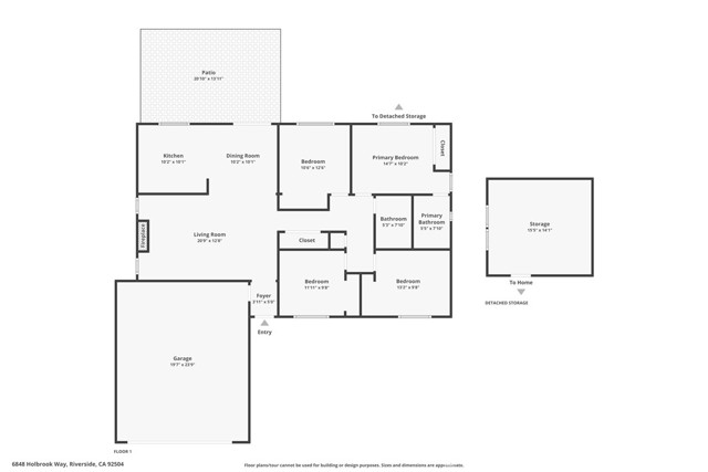 Detail Gallery Image 2 of 25 For 6848 Holbrook, Riverside,  CA 92504 - 4 Beds | 2 Baths
