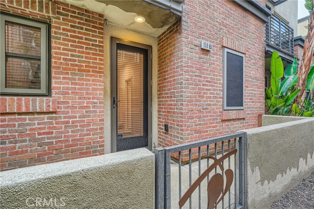 Private Front Patio for Growing an Herb Garden