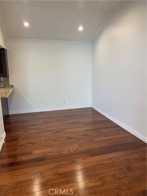 Dining area also has breakfast bar from kitchen