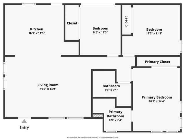 Floorplan--sq. ft is estimated