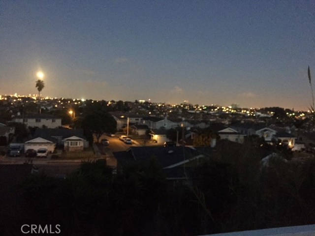 City view from patio