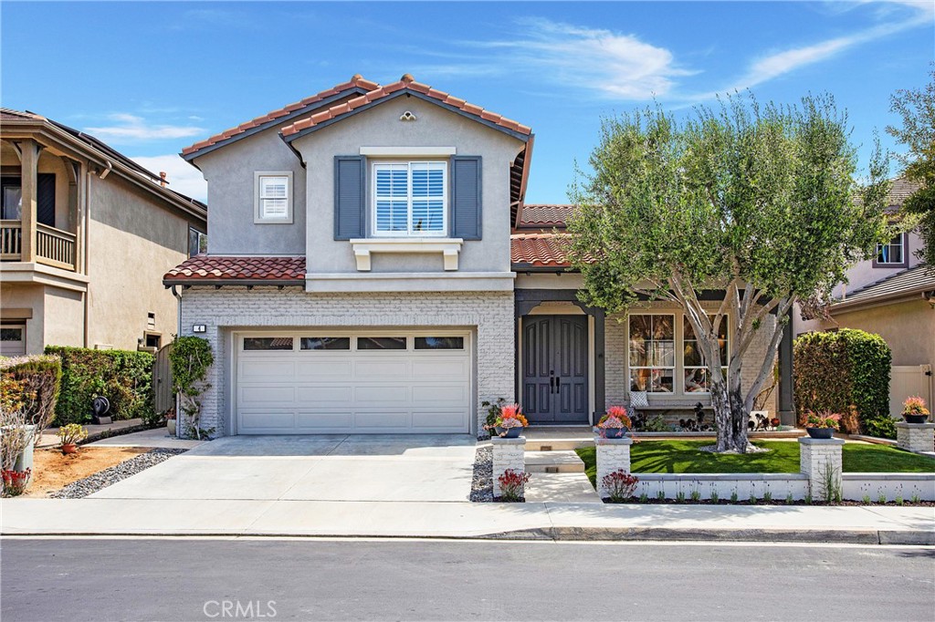 In Aliso Viejo, the communities in the Westridge neighborhoods offer gated security, spacious lots, friendly culs-de-sac locations, and prestigious addresses.  4 Sunswept Mesa is in Oak View Estates, just up the street from Westridge Park, Canyon Vista Elementary School, Soka University, and all of the wonderful amenities found in this corner of Orange County.  4 Sunswept Mesa is at the end of that cul-de-sac mentioned earlier, and fits exactly what today’s buyers are looking for- updated finishes in the most current styles.  The lower-level floors are gray-toned slate stone, complementing the pale walls and crisp white trim.  Downstairs offers a formal living room, enclosed outdoor courtyard, formal dining room, downstairs office with glass entry doors, and guest room with full bathroom.  The family room has a built-in entertainment center and opens to the kitchen, which offers Wolf appliances including range top, convection oven and steam oven, Subzero fridge, new dual-paned windows and slider, and a wonderful view of the sparkling salt-water pool and outdoor area.  Two sets of stairs lead to the second floor, ending in a cozy loft area with a second built-in entertainment center.  Two guest rooms share a newly remodeled jack-and-jill bathroom with a vanity in each bedroom.  At the other end of the hall is the grand Master Suite, which offers sweeping views of Saddleback and city lights from the private balcony. The Master en-suite is also recently updated, offering marble floors and countertops and a luxurious soaking tub.  Westridge is close to Aliso's best shopping and restaurants, Trader Joe's, Whole Foods, 99 Ranch Market, a Tesla Service Center and just a short drive to John Wayne Airport, the Irvine Spectrum business centers, and world-class beaches and resorts.