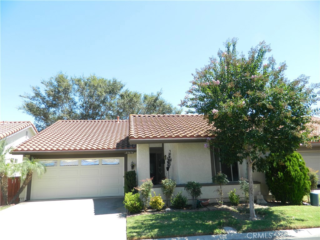 Retire in style in the fabulous gated community of Casta Del Sol. This spacious home is nestled in a quiet cul de sac, surrounded by lush greenbelt.  The popular floorplan features 2 bedrooms plus a separate den, a large living room with vaulted ceiling, a romantic fireplace and patio access through sliding doors. The two bedrooms are in separate parts of the home, giving privacy to guests.  The rear patio is perfect for entertaining and, backing to an greenbelt, this home offers complete privacy! The two car garage has direct access, plus additional storage shelves and custom storage in the attic! Enjoy all the amenities of Casta Del Sol with two recreation areas, two pools, tennis court, an active club house and private garden area. The nearby Casta Del Sol Golf Course is an 18 hole public course, perfect for fun and relaxation. Also enjoy membership in beautiful Lake Mission Viejo Association, including beach, boating and fishing.