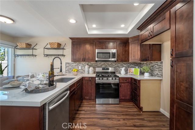 Remodeled kitchen