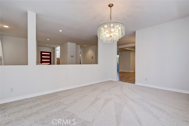 Formal dining room