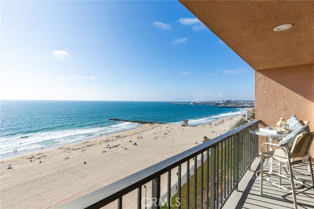 721 Esplanade 603 Redondo Beach, California The ultimate beach front lifestyle awaits you! This fabulous Oceania penthouse condo features staggering endless views from Palos Verdes to Malibu. You can enjoy the ocean waves, watch dolphins and take in the breathtaking sunsets from the kitchen, living room or balcony. One of the best locations in Redondo, with steps to the beach and conveniently located between the Riviera Village and Hermosa Beach. A spacious master bedroom, ample closets throughout, bathroom with dual sinks, stainless steel appliances, and one parking spot and storage unit in the subterranean parking structure – with elevator access to the unit, of course. What more can you ask for? Don’t miss this fabulous opportunity!