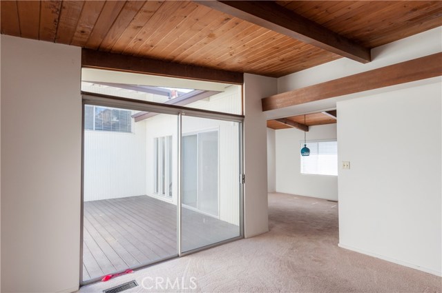 This picture is shot from the living room looking towards the dining area.